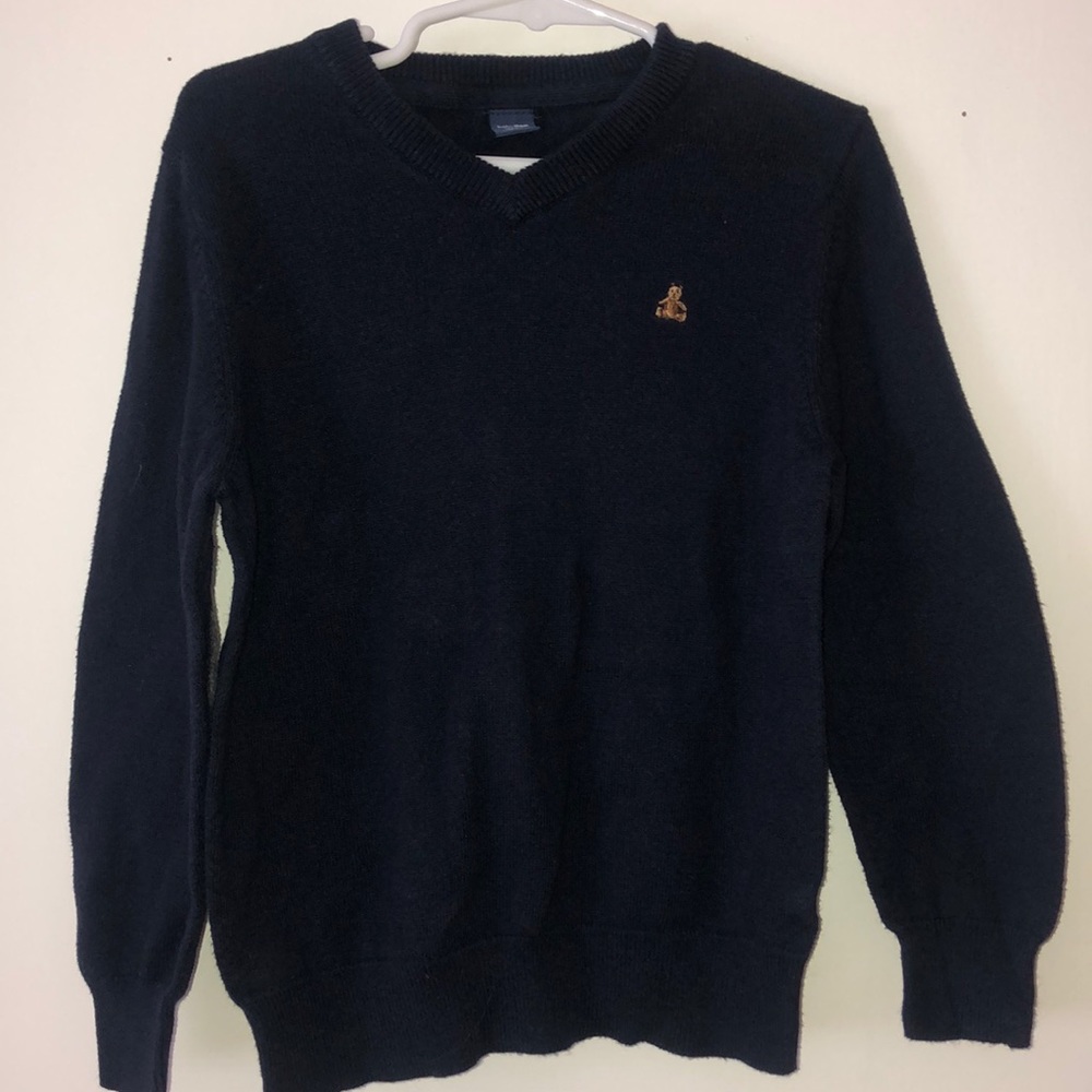 Gap Boys V Neck Sweater w/elbow patches. Size 5T